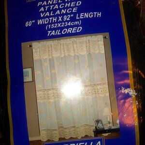 NWT Black Curtains